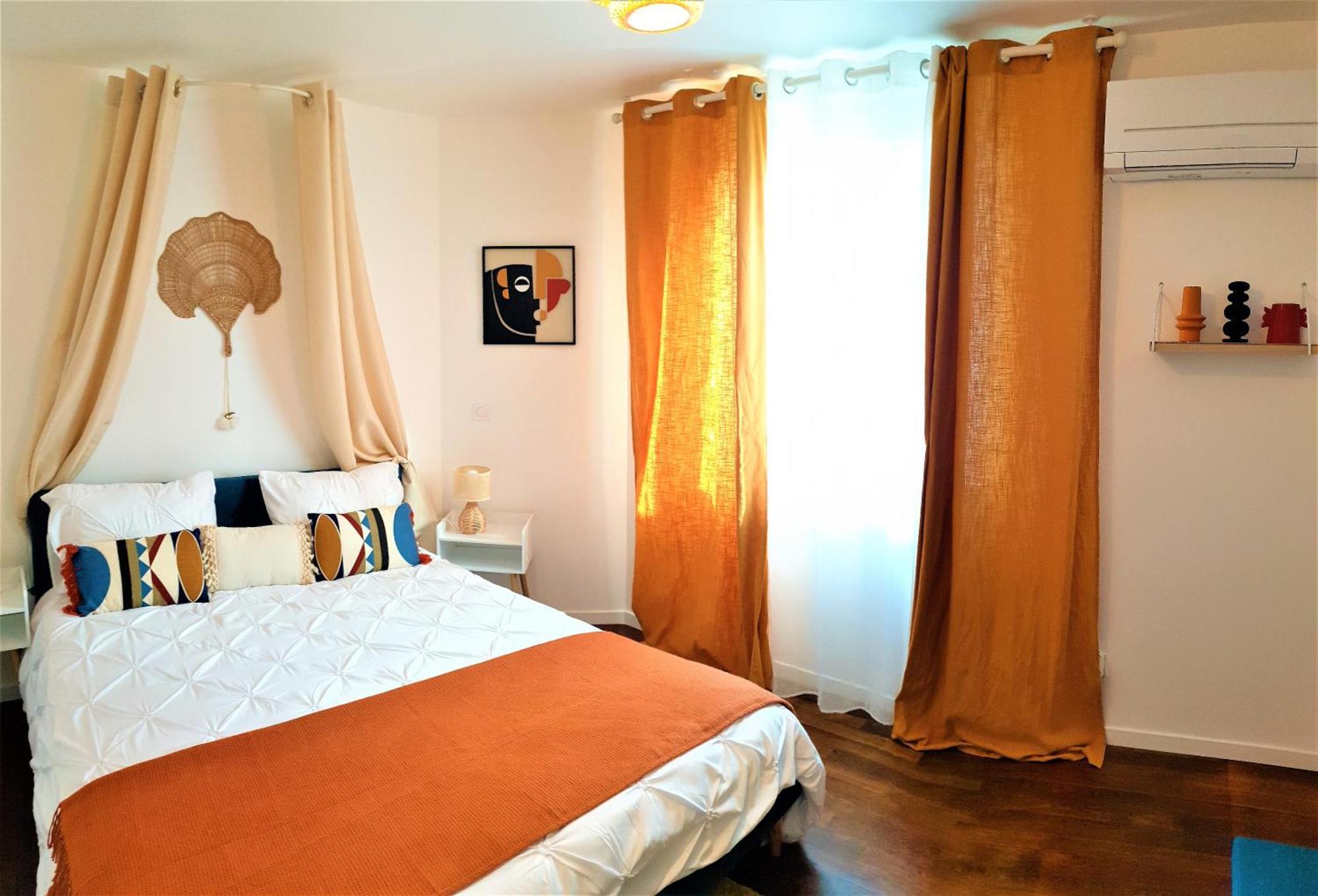 Apartment Joli F2 Plein Centre Cote Gare-velo-climatisation Migennes