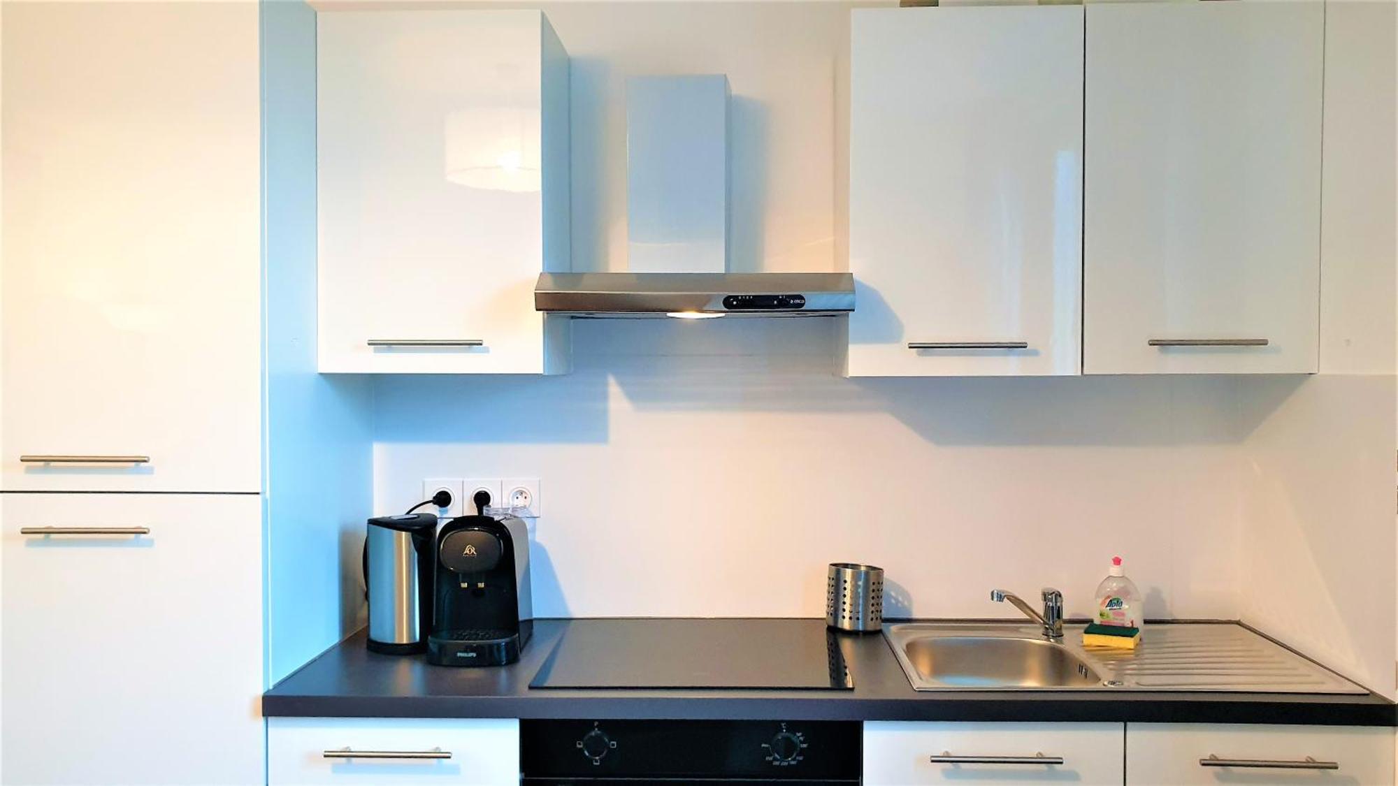Apartment Joli F2 Plein Centre Cote Gare-velo-climatisation *